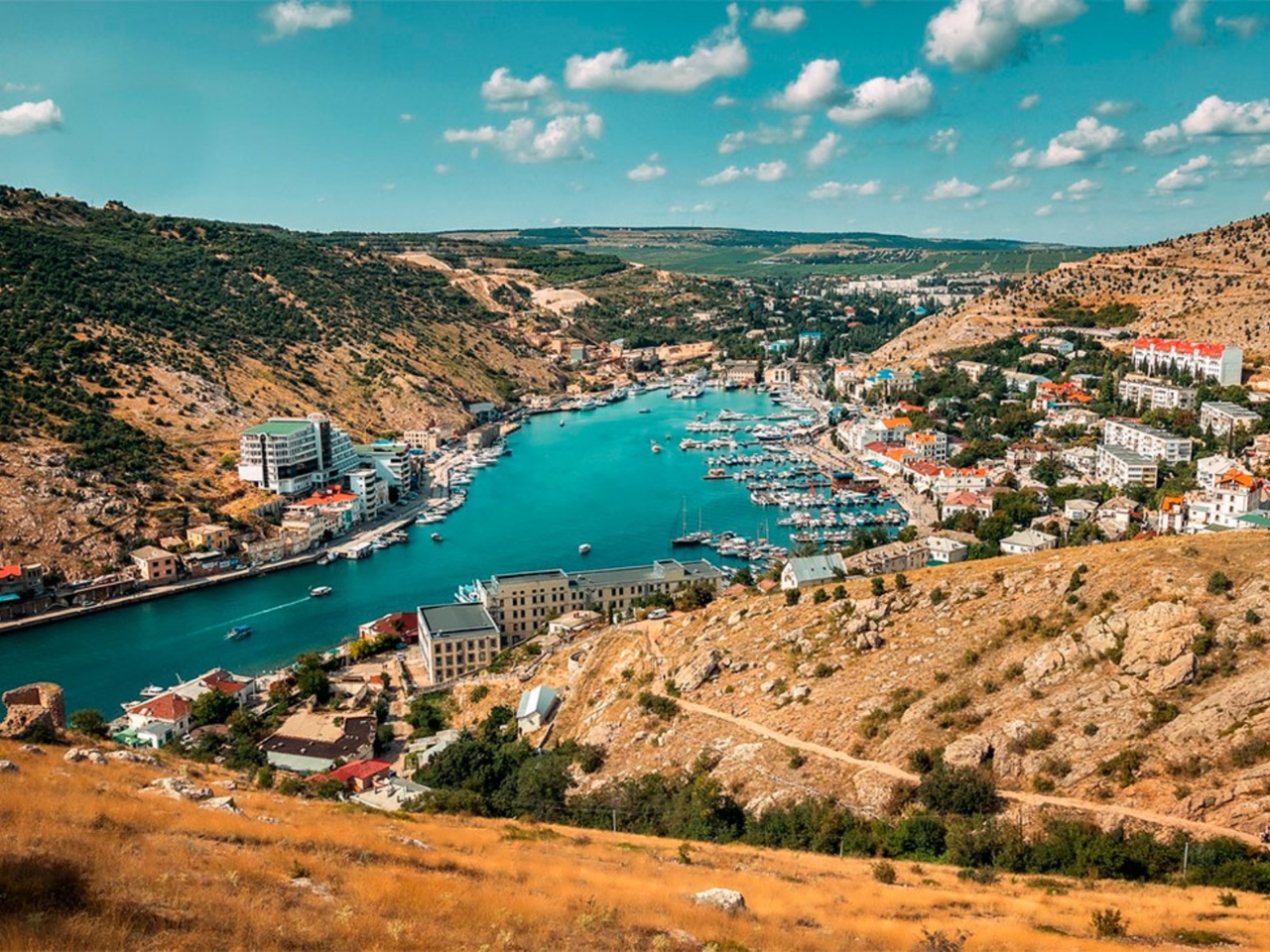 Балаклавская бухта в Крыму